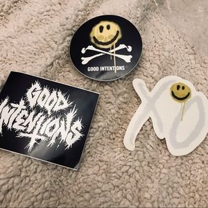 Genuine NAV X XO stickers from album release merch